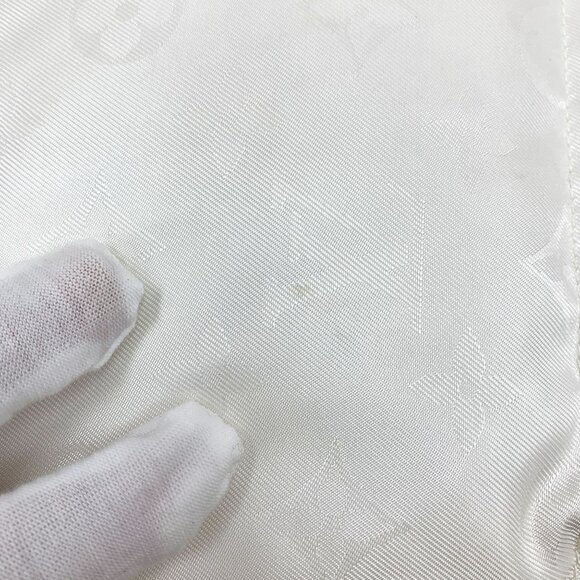 Louis Vuitton Womens White Monogram Down Puffer Jacket Size 34 XXS Made In Italy - Picture 3 of 8